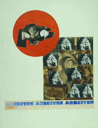 Alice Lex-Nerlinger, ARBEITEN, ARBEITEN, ARBEITEN. Fotomontage, 1928. Akademie der Künste, Berlin, Kunstsammlung, Inventar-Nr.: Lex-Nerlinger 2821. © S. Nerlinger. Alice Lex-Nerlinger, ARBEITEN, ARBEITEN, ARBEITEN. Fotomontage, 1928. Akademie der Künste, Berlin, Kunstsammlung, Inventar-Nr.: Lex-Nerlinger 2821. © S. Nerlinger.
